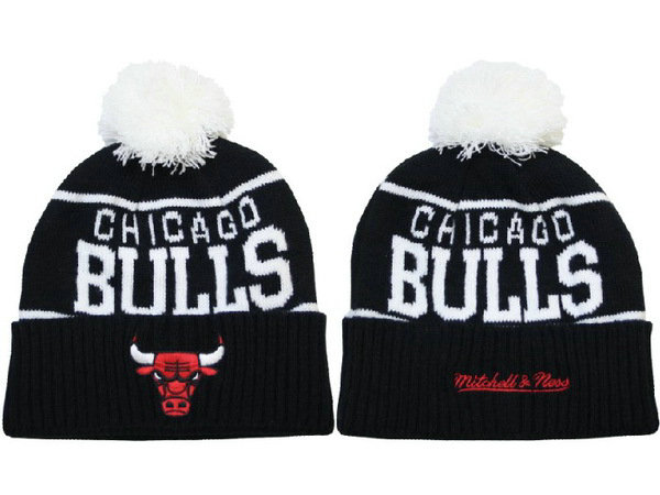 NBA Chicago Bulls Black Beanie 1 XDF